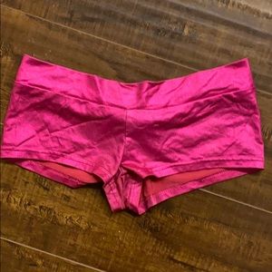 Pink rave shorts